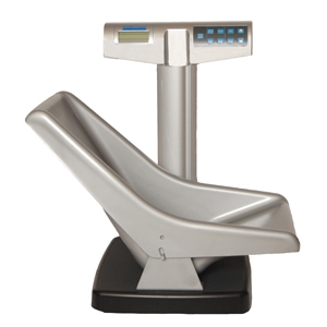 Health o meter infant scale Health-O-Meter KL digital pediatric scale can be used to weigh babies with precision. Similar in design to the older KL except this baby scale features an electronic display. Weigh units include pound:ounces or kilograms and are dual range for more precise readings at lower capacities.